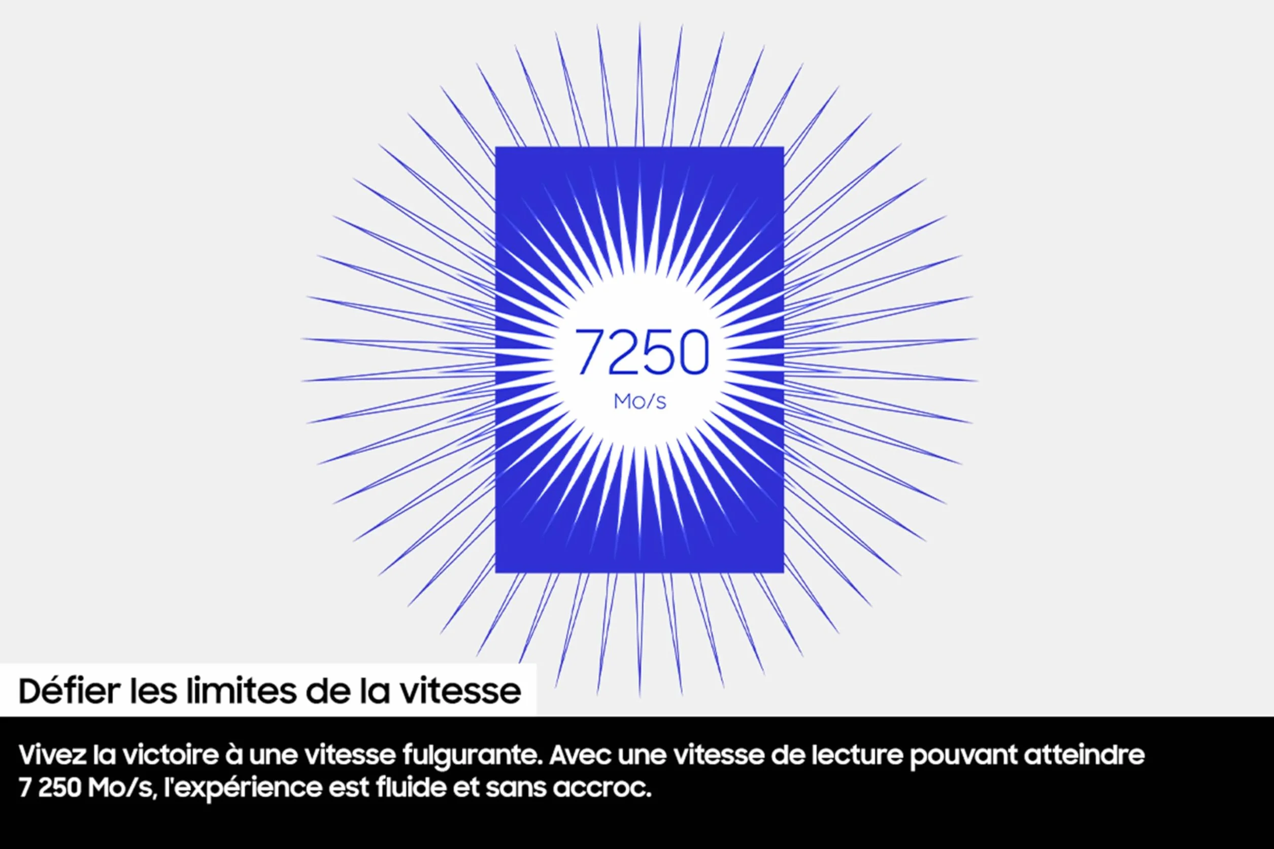 Samsung SSD Interne 990 EVO Plus, 2 To, NVMe 2.0 PCIe 4.0 x 4 / 5.0x2, Vitesse de lecture 7250 Mo/s