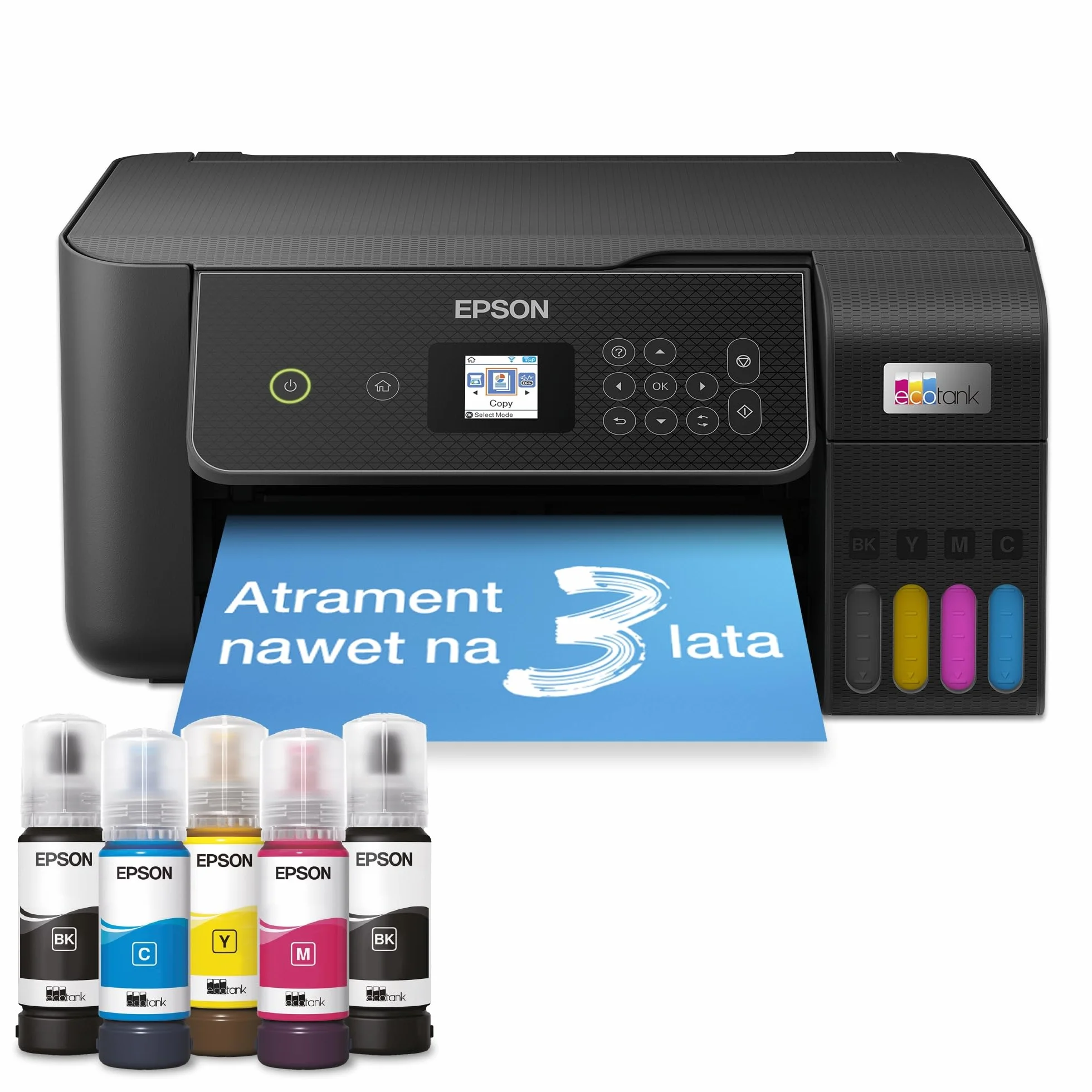 Epson EcoTank L3280 Jet d'encre Couleur A4 Wi-Fi Noir
