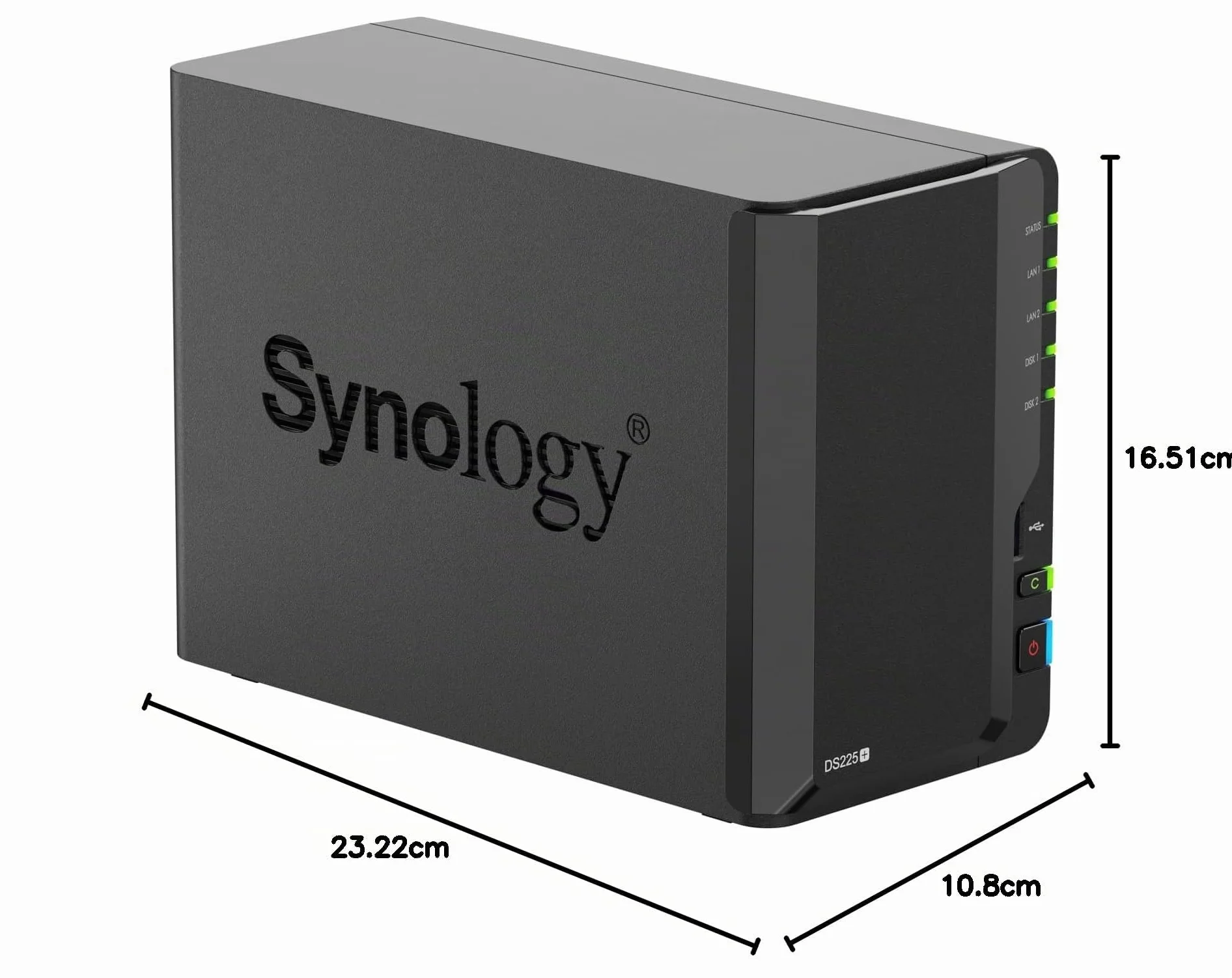 Synology DiskStation DS225+ 2 Baies