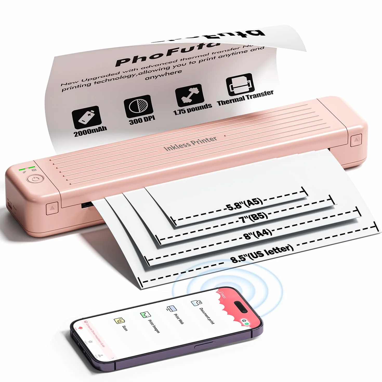 Imprimante Portable A4 P831