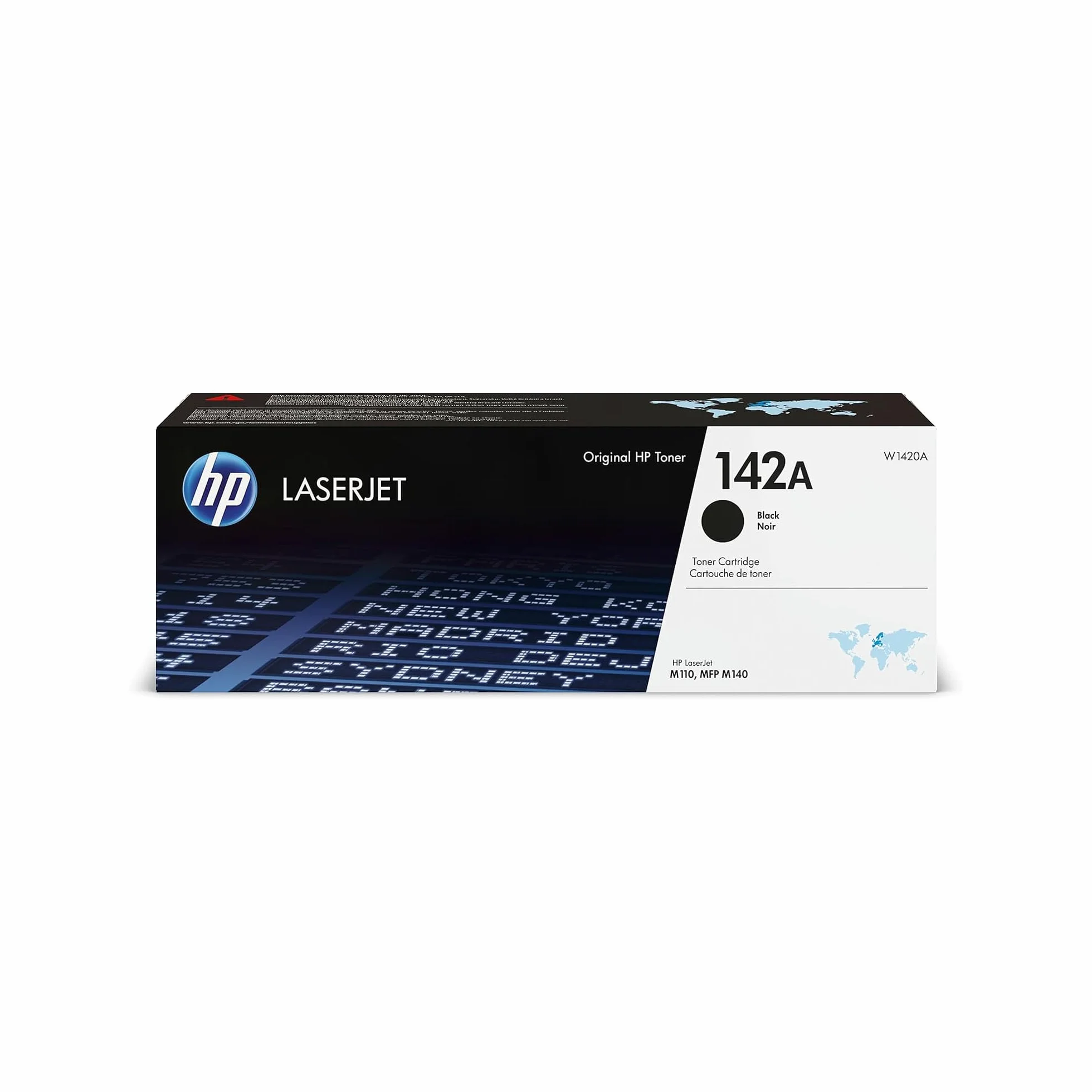 HP 142A Noir W1420A Cartouche Toner Originale 950 Pages Compatible LaserJet M110w M140w