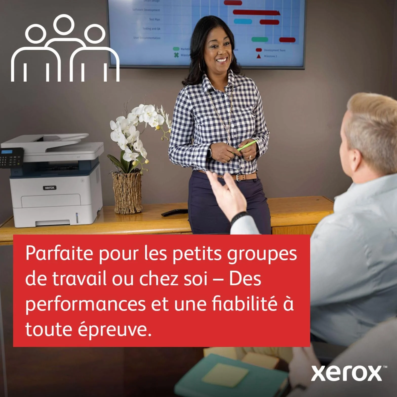 Xerox B225dni Imprimante Multifonction Laser A4 Noir et Blanc sans Fil Recto-Verso Copier Imprimer Scanner