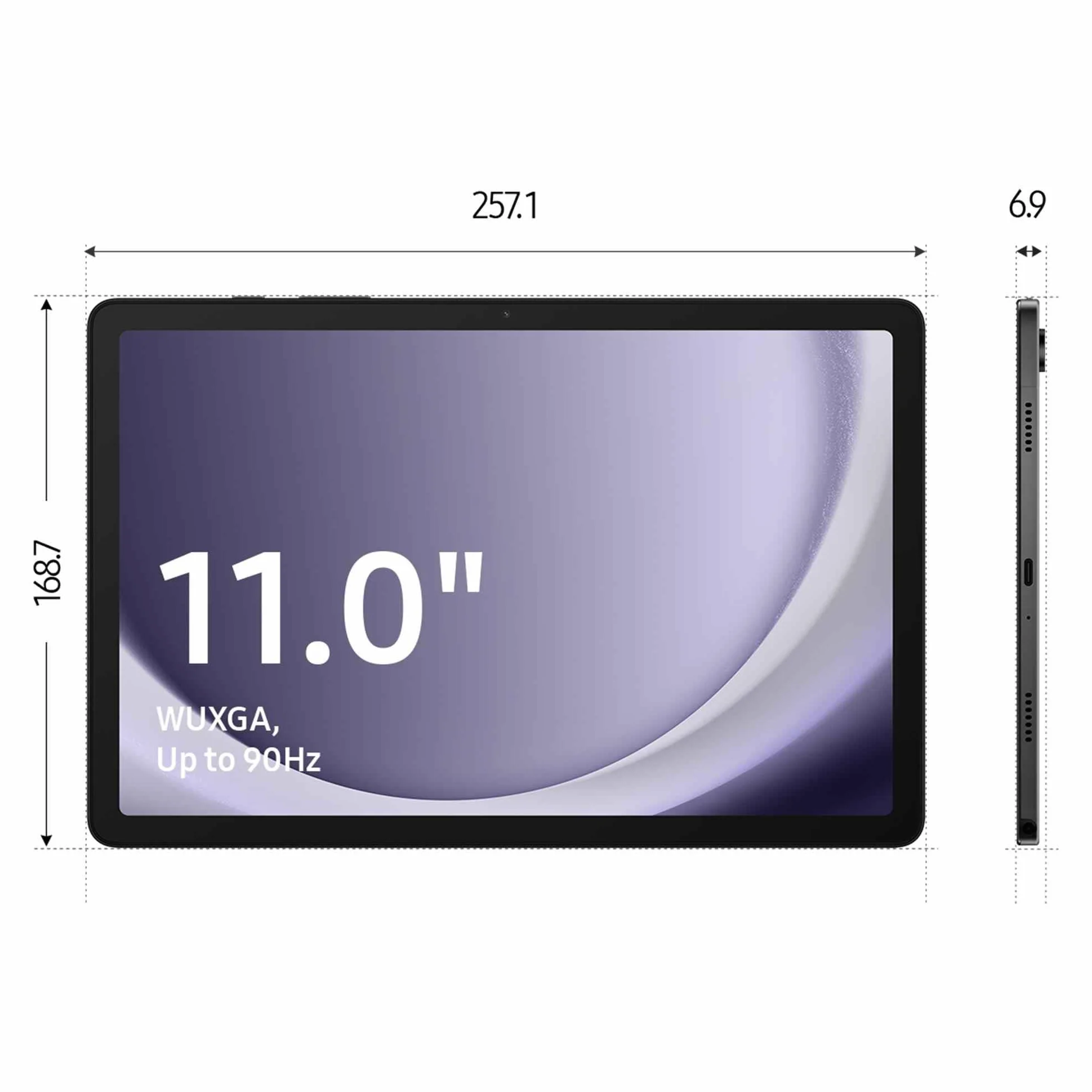 SAMSUNG Galaxy Tab A9+ 64 Go WiFi Tablette Tactile Gris Anthracite