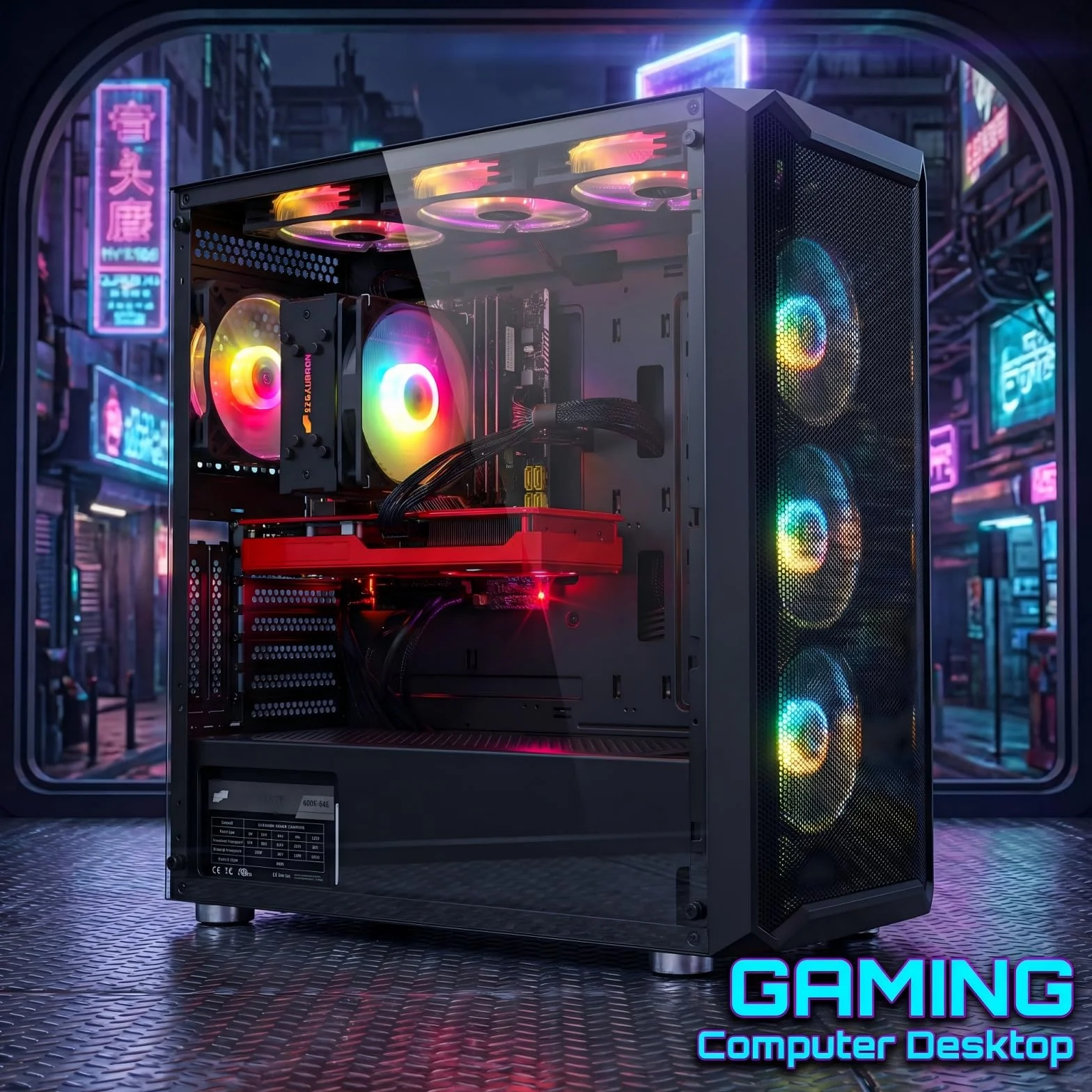 PC Gamer Fixe Core i7-11700KF 5 GHz RTX 3070 8Go GDDR6 32Go DDR4 RAM 2To SSD WiFi6 BT 5.0 Windows 11 Pro