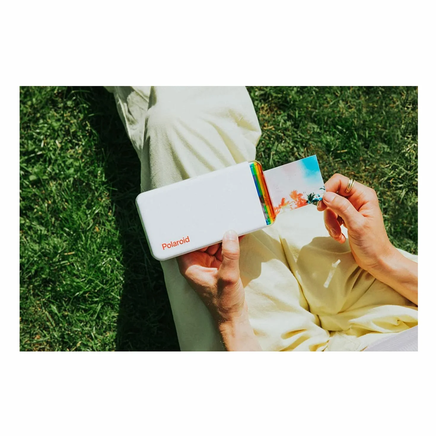 Coffret imprimante portable Polaroid Hi-Print Blanc 40 feuilles
