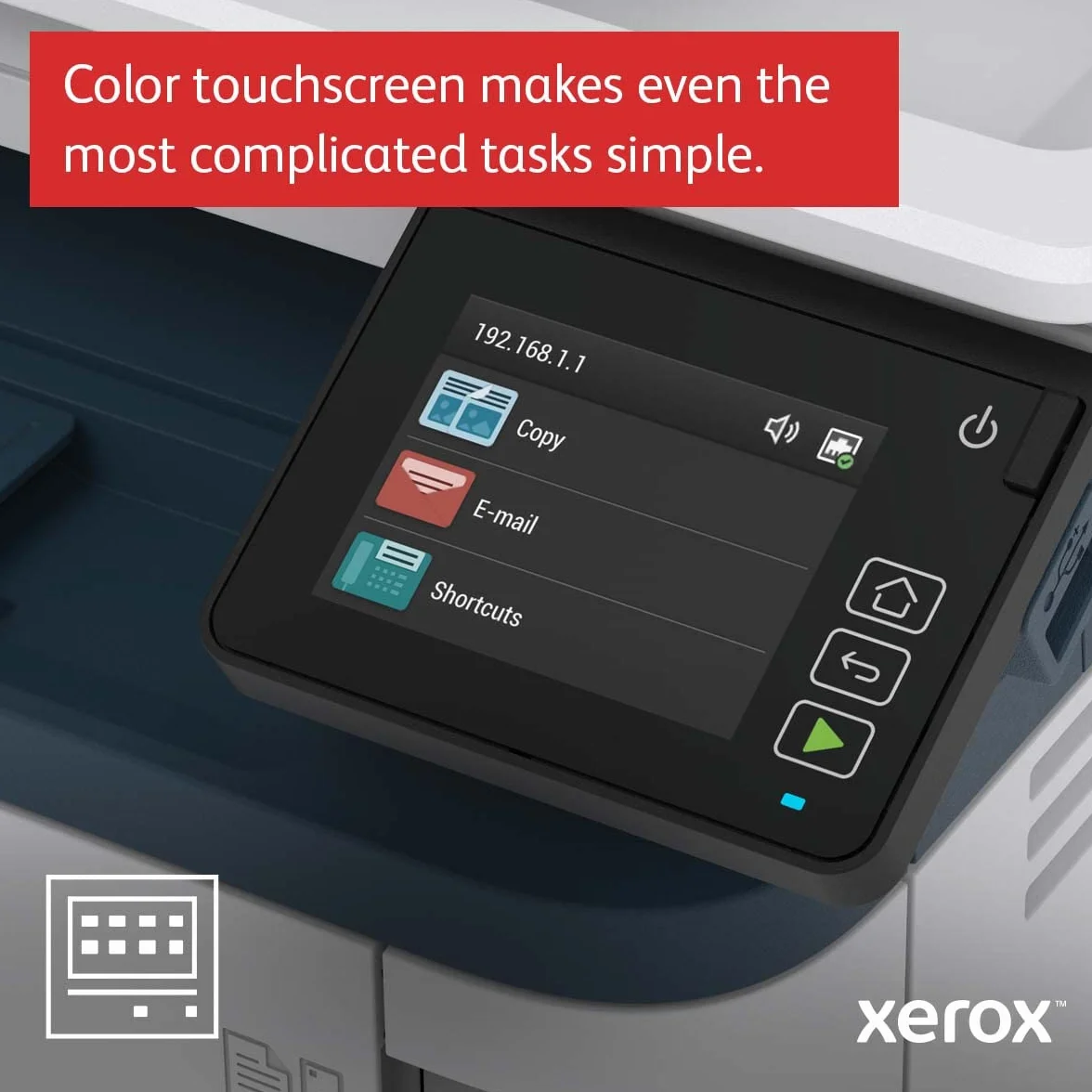 Xerox B305dni Imprimante Multifonction Laser A4 38ppm Noir et Blanc sans Fil Recto-Verso