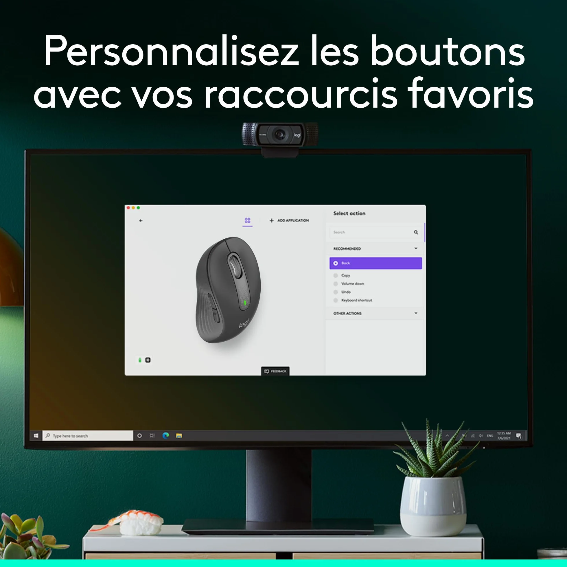 Logitech Signature M650 L Souris sans Fil Grande Taille Bluetooth Gris