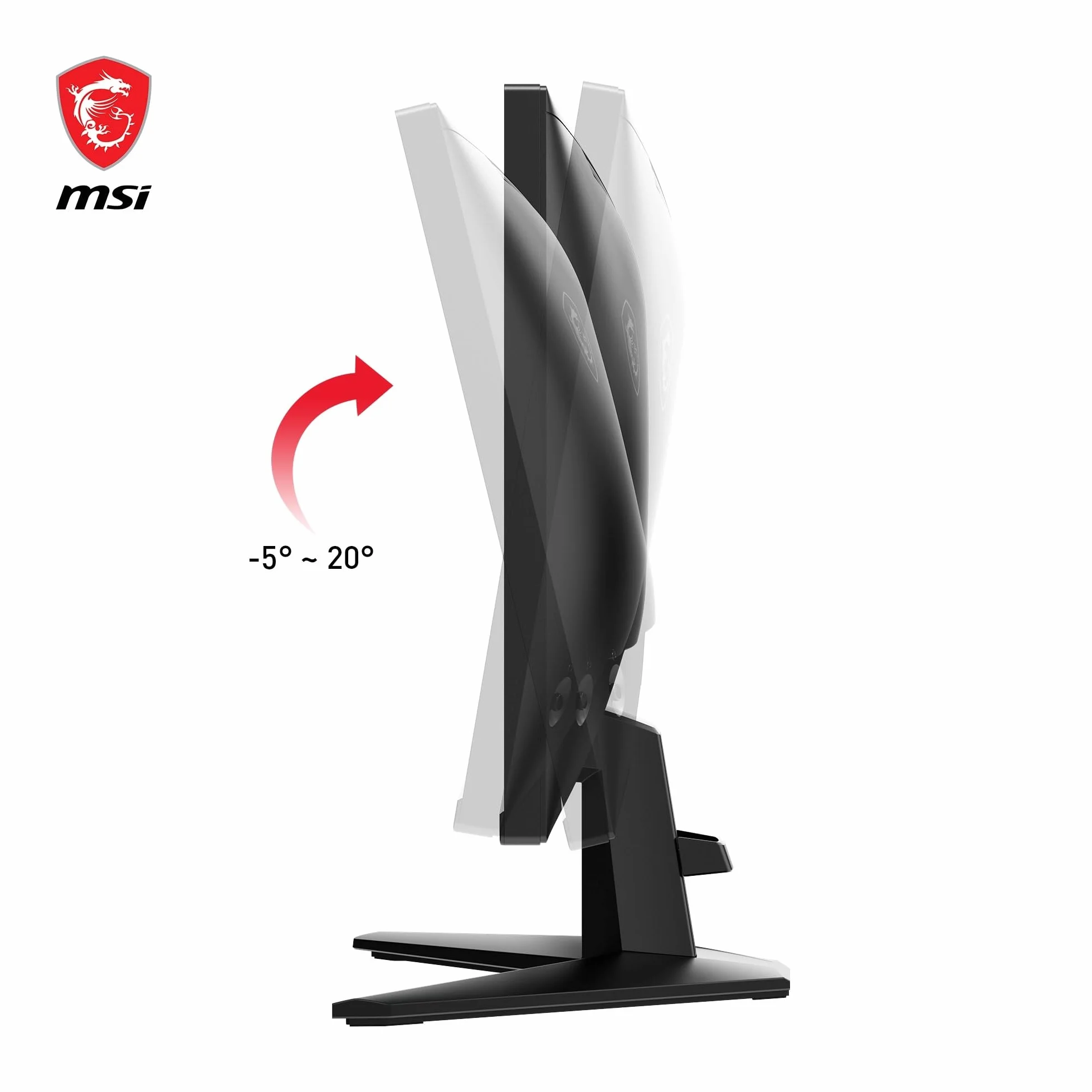 MSI G255F Écran Gaming FHD 24,5 Pouces Rapid IPS 180 Hz 1ms sRGB 99% Adaptive-Sync