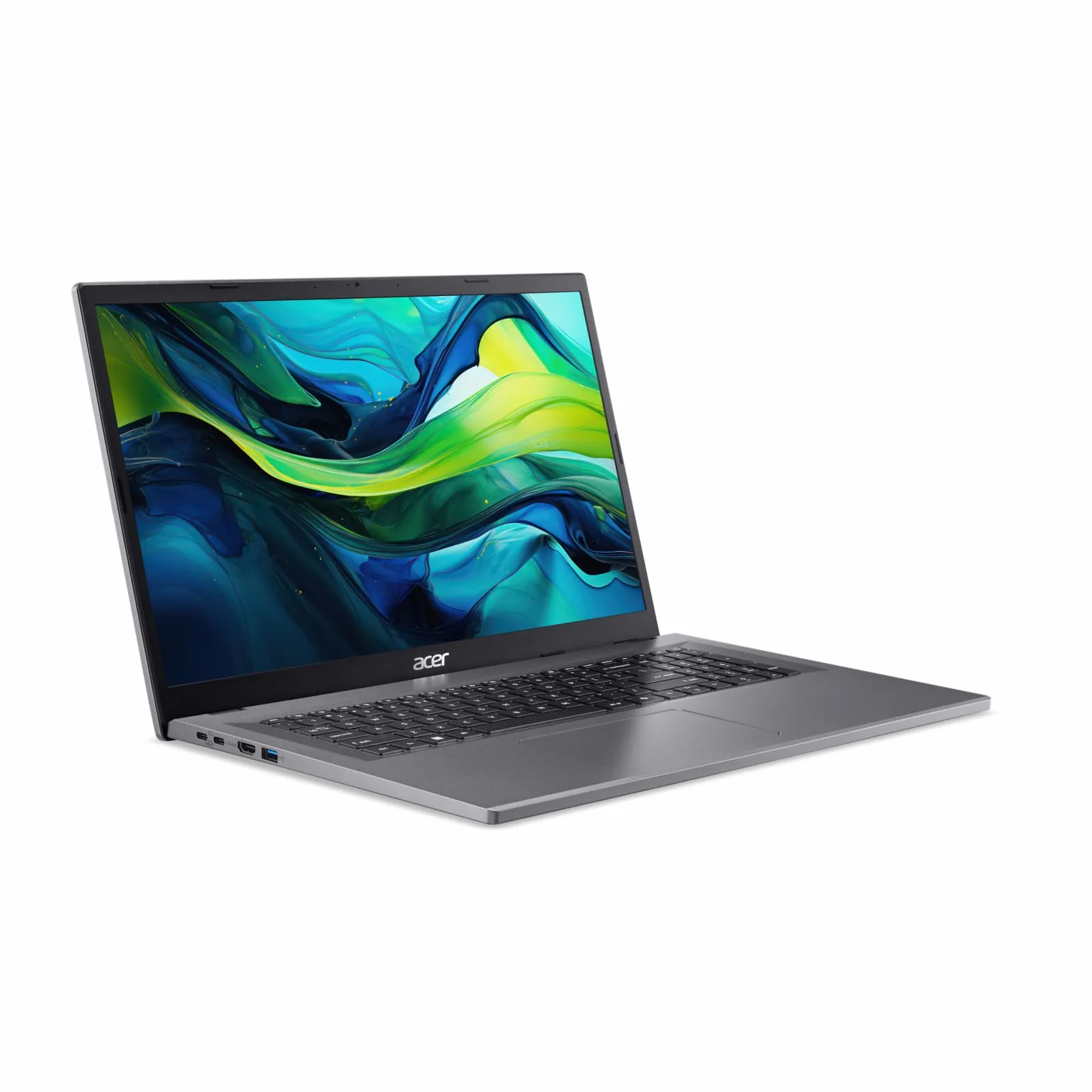 Acer Aspire 17 PC Portable 17.3" FHD Intel Core i3-N305 8Go RAM DDR5 512Go SSD Intel UHD Graphics Windows 11 Clavier AZERTY AG17-31P-38X8
