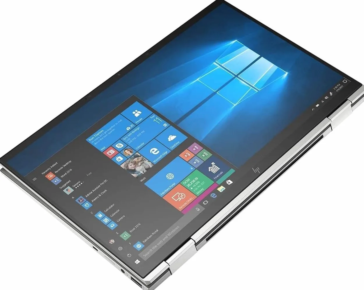 HP EliteBook X360 1030 G7 Ordinateur portable tactile 2 en 1 13,3" FHD Intel Core i5-10310U RAM 16 Go SSD 512 Go Windows 11 Pro Reconditionné