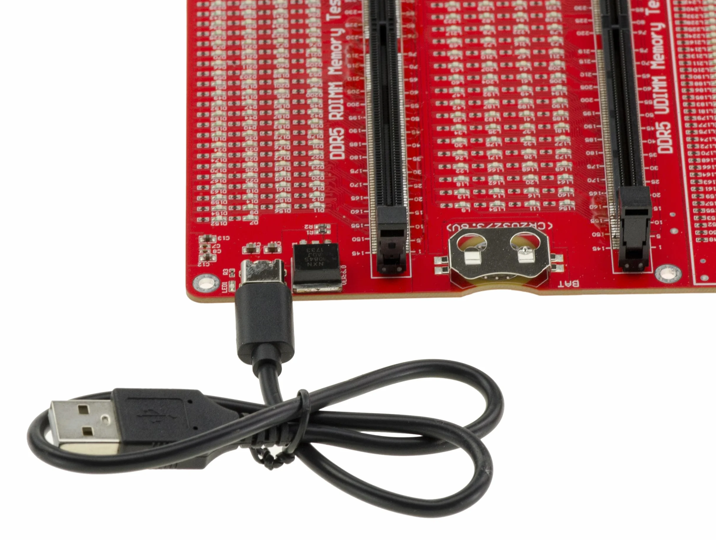 KALEA-INFORMATIQUE Plaque de Test DDR3 DDR4 DDR5 DIMM RDIMM UDIMM