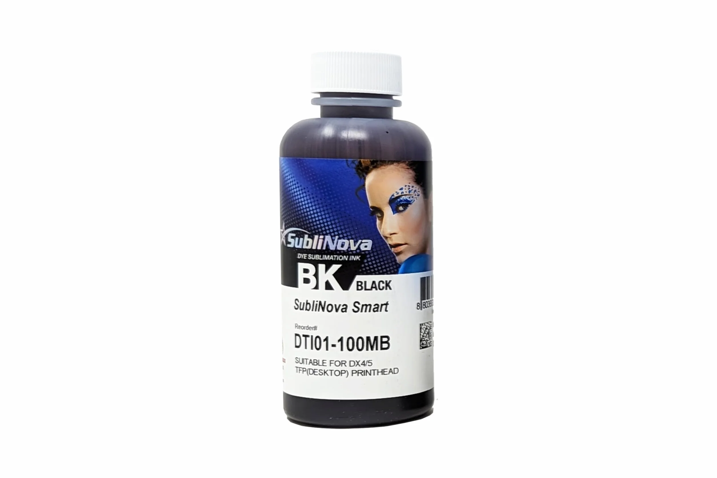 Ink Tec Sublinova Smart DTI Encres de sublimation 100ml Lot de 4 couleurs (C, M, Y, K)