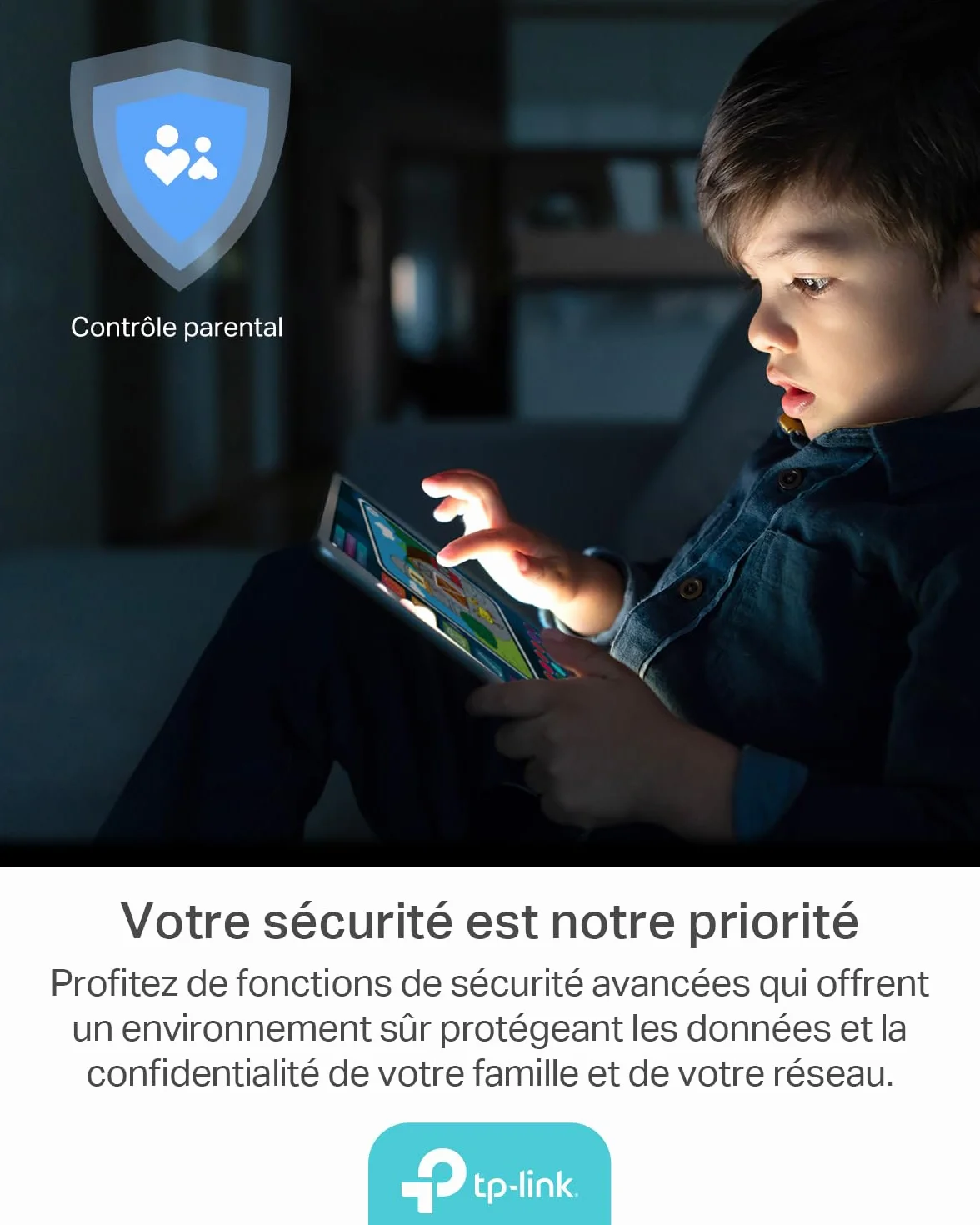 TP-Link Archer AX58 Routeur WiFi 6 AX3000 Mbps bi-Bande 5 Ports Gigabit 4 Antennes Haute Performance WPA3 EasyMesh
