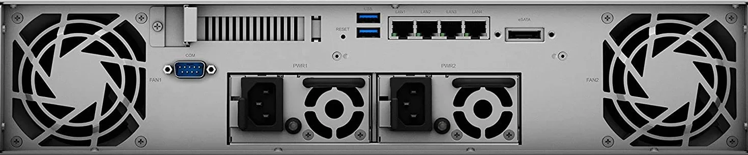 Synology RackStation RS1221RP+ Serveur de Stockage NAS Rack 2U Ethernet LAN Noir V1500B
