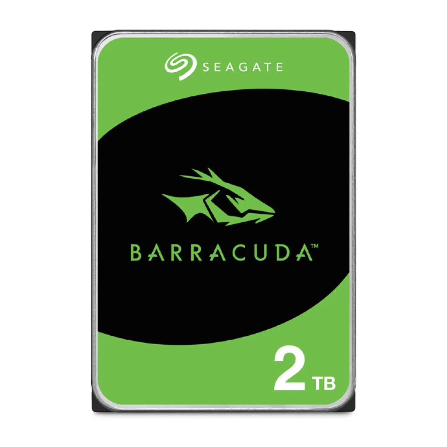 Seagate BarraCuda 2To Disque dur interne HDD 3.5 pouces SATA 6 Goit/s 7200 tr/min 256 Mo cache ST2000DMZ08