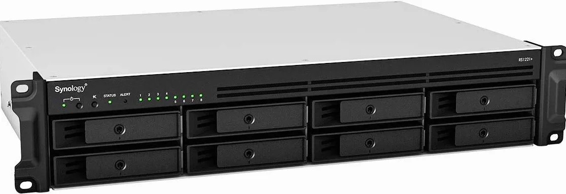 Synology RackStation RS1221+ Serveur NAS Rack 2U Ethernet LAN Noir V1500B