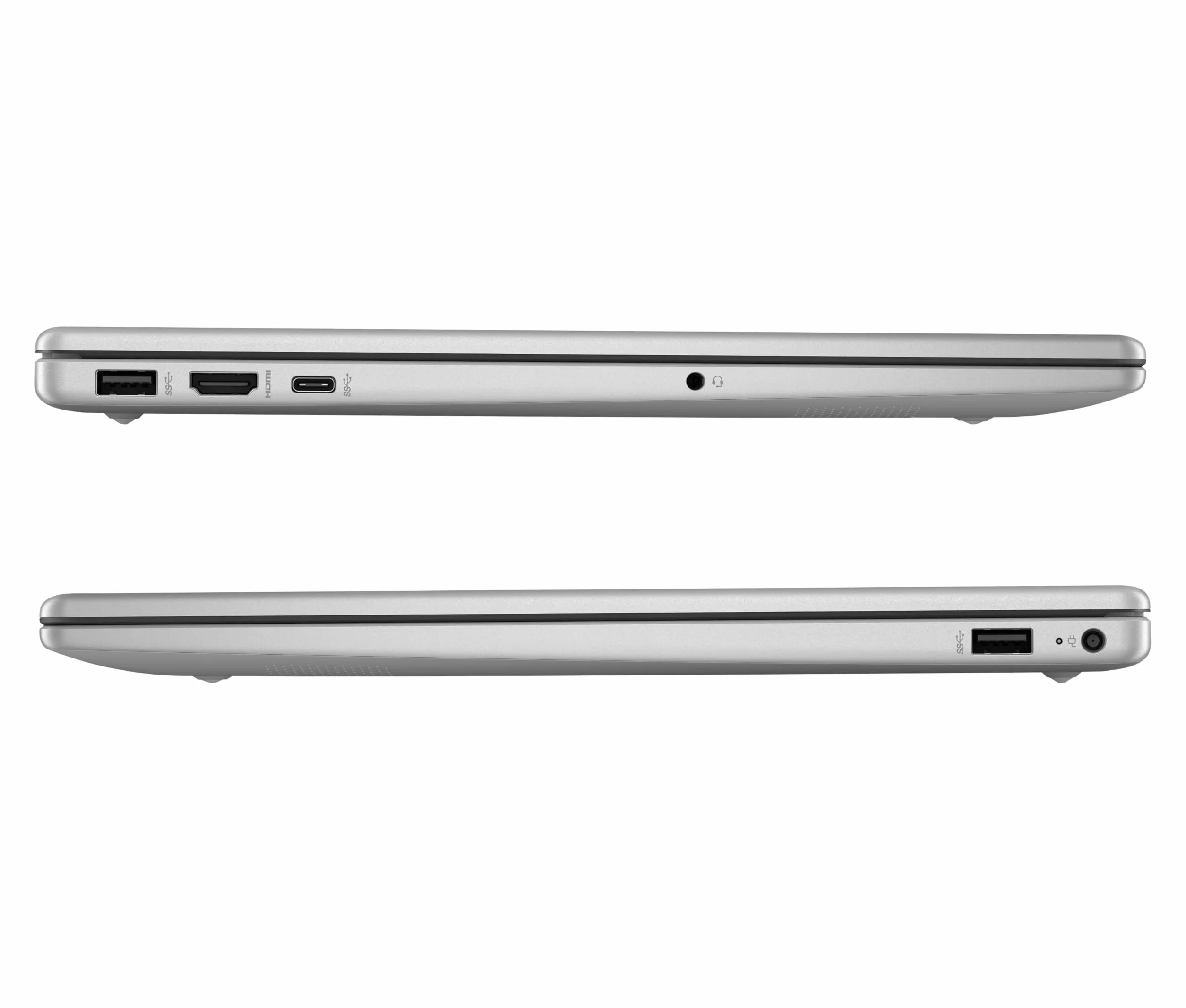 HP 15-fc0005sf Ordinateur Portable 15,6" FHD AMD Ryzen 5 7520U RAM 8 Go SSD 512 Go AMD Radeon Graphics Windows 11 Argent Clavier AZERTY