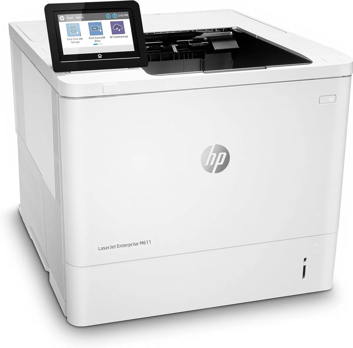 HP LaserJet Enterprise M611dn Imprimante A4 monofonction Noir et Blanc Recto Verso Automatique 61 ppm USB Gigabit Ethernet
