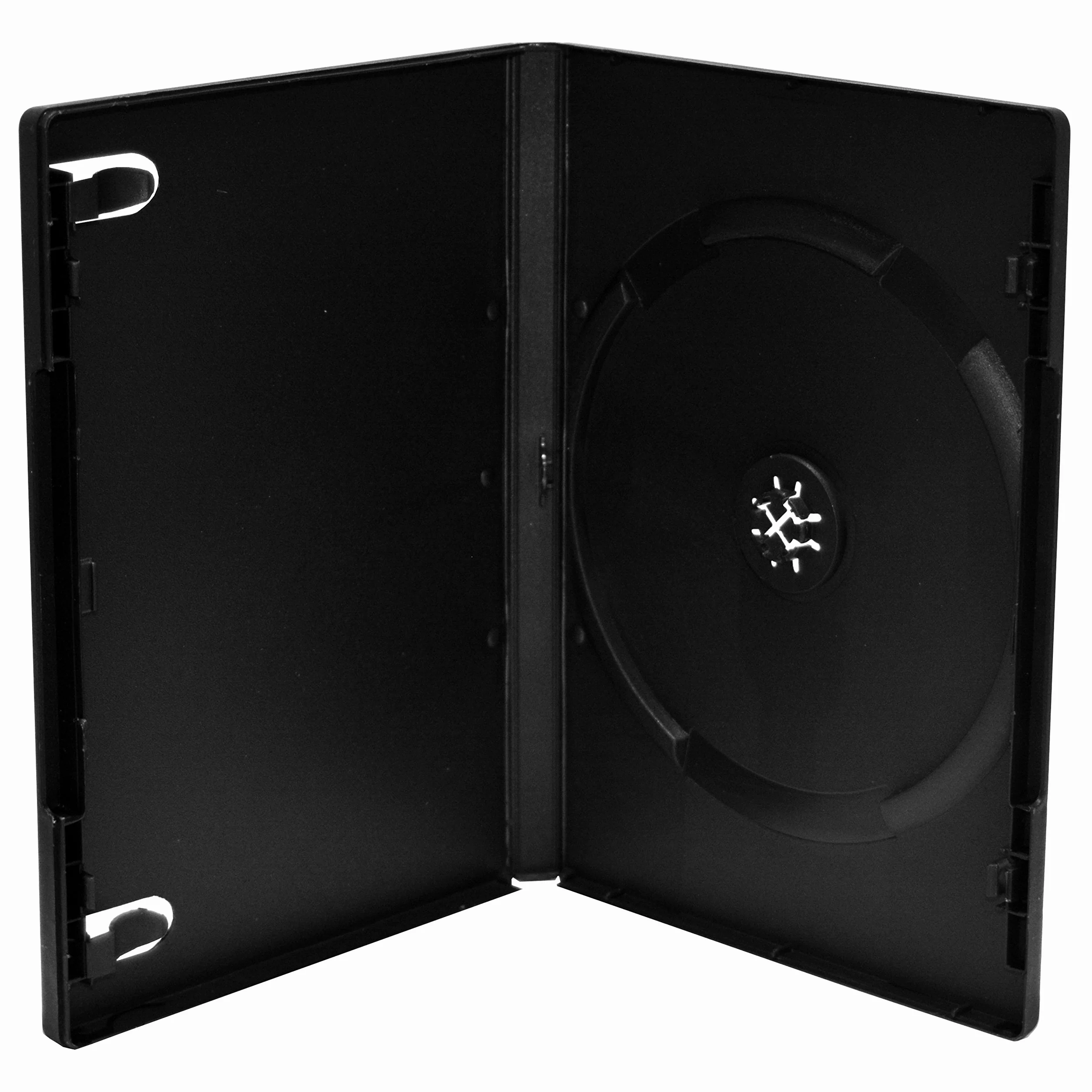 MediaRange Lot de 50 boîtiers vides pour DVD Noir