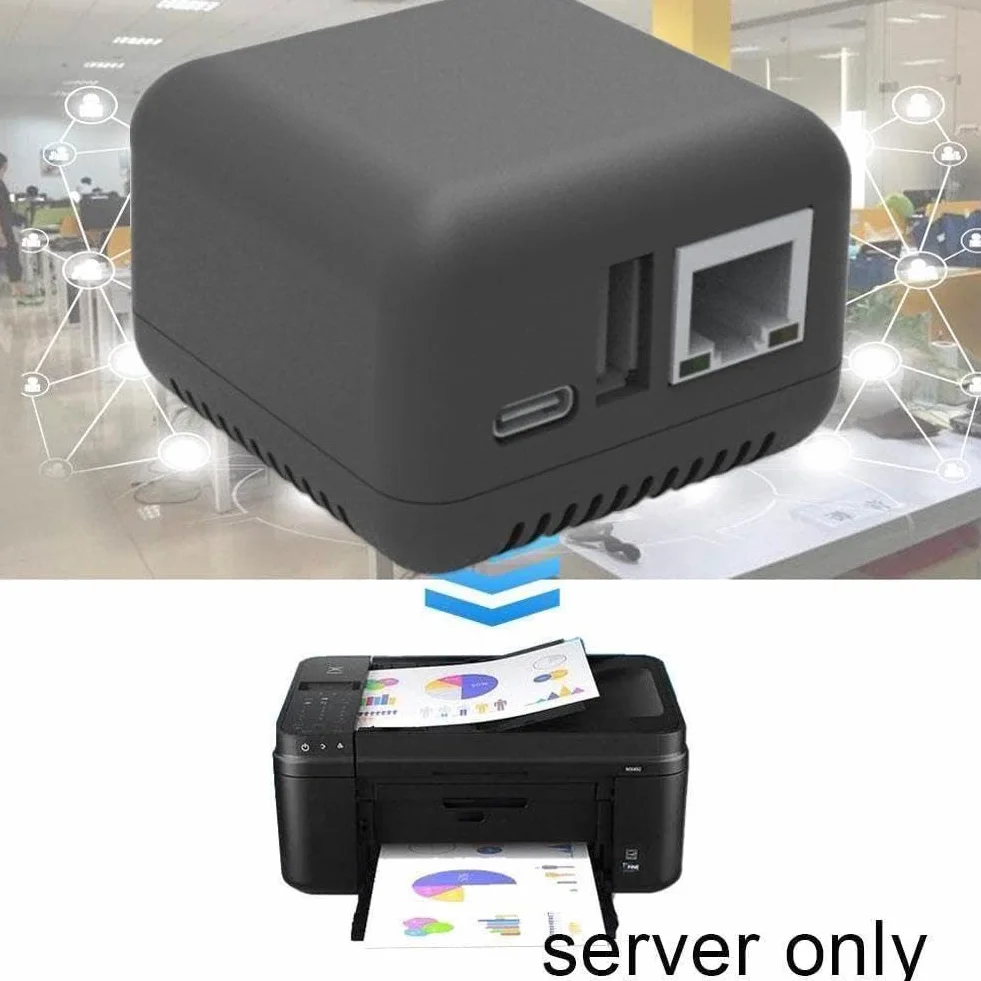 Mini NP330 Network USB 2.0 Print Server WIFI Cloud Version Impression