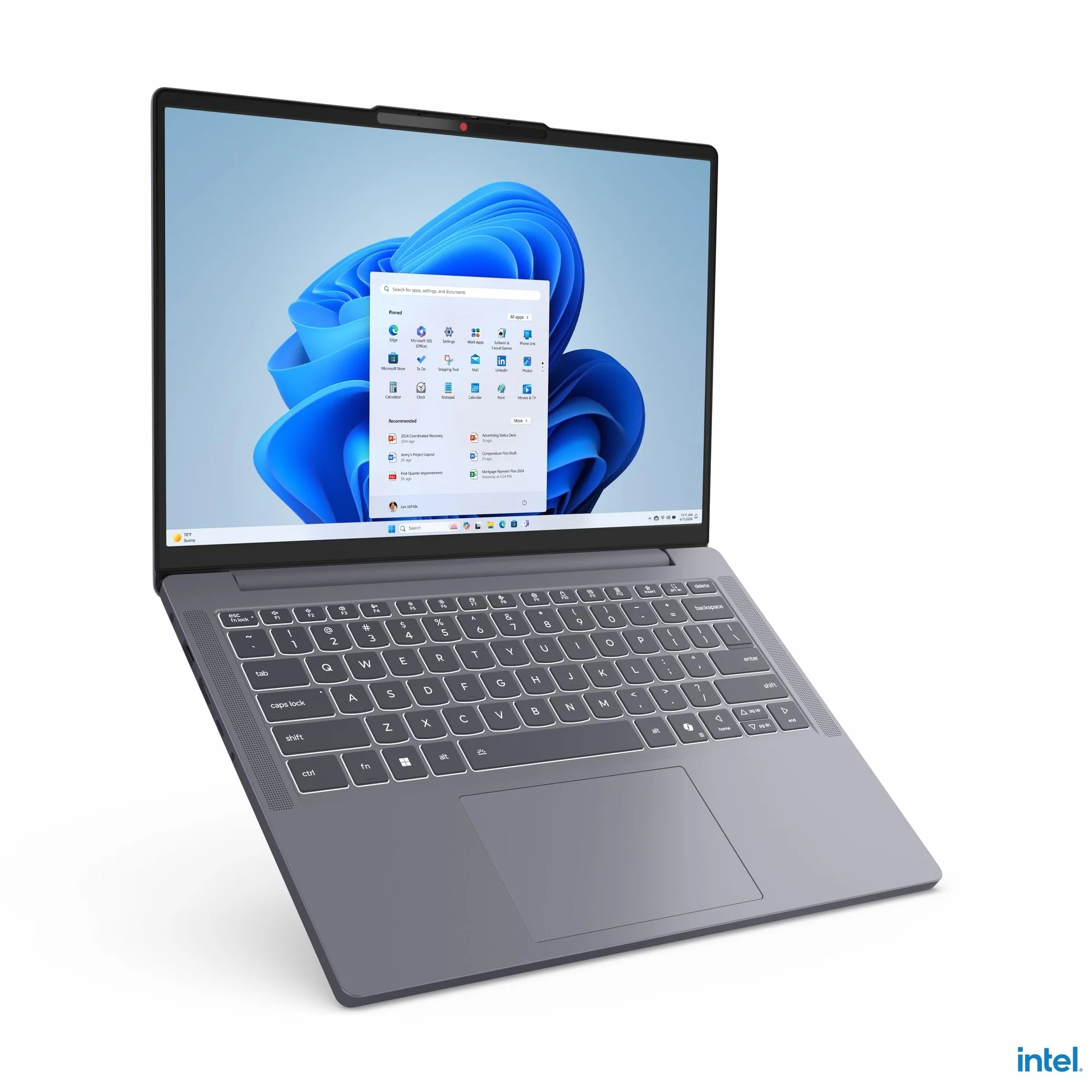 Lenovo IdeaPad Slim 3 14IRH10 Ordinateur Portable 14" WUXGA Intel Core i7-13620H RAM 16Go SSD 512Go Intel UHD Graphics Windows 11 Home Clavier AZERTY Français Gris