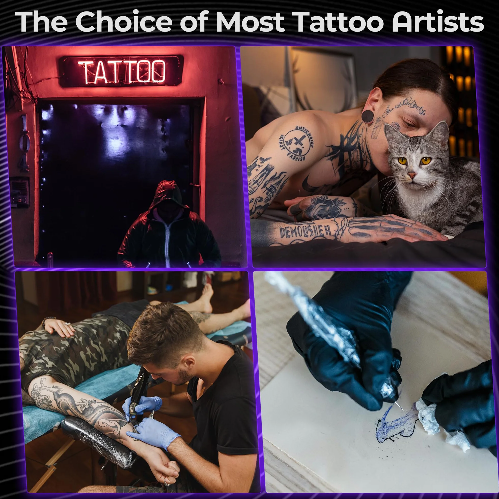 Imprimante sans fil pour pochoirs de tatouage M08F