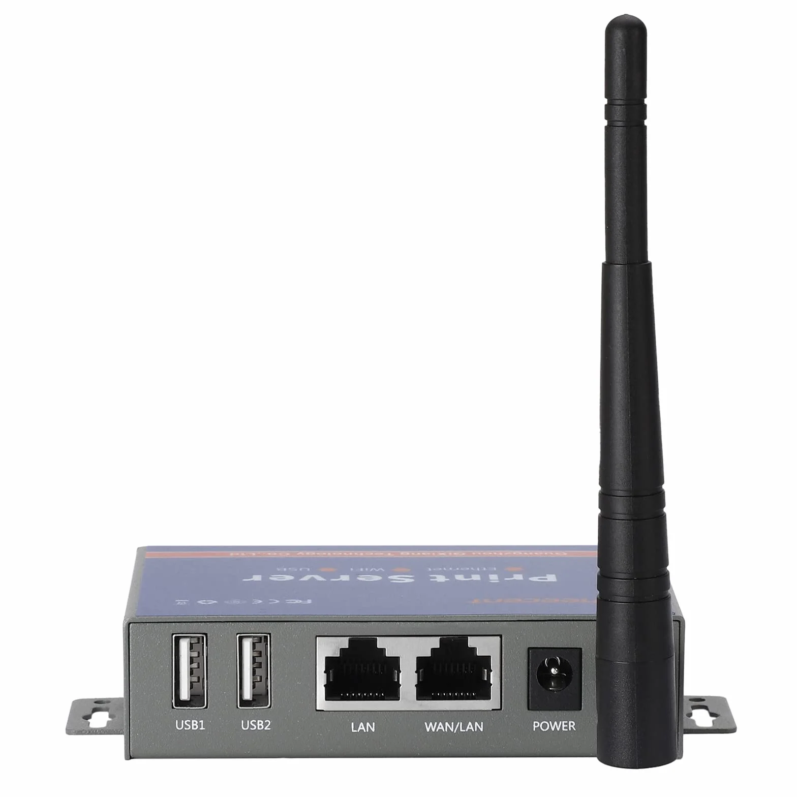 Serveur d'impression sans fil 2 ports USB pour imprimante Ethernet WiFi