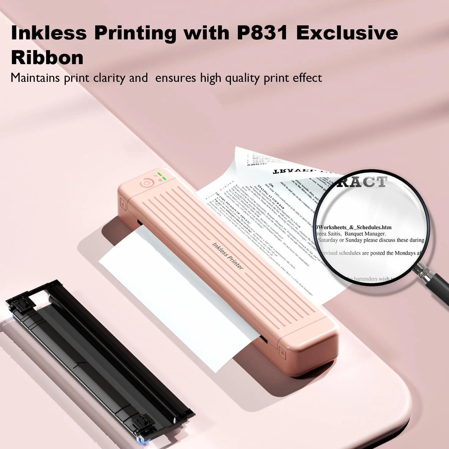 Imprimante Portable A4 P831