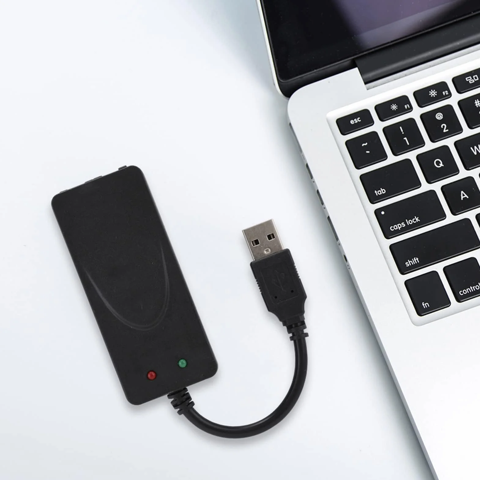 Modem Externe USB 56k Deux Ports Compatible Win 7/8/10/XP