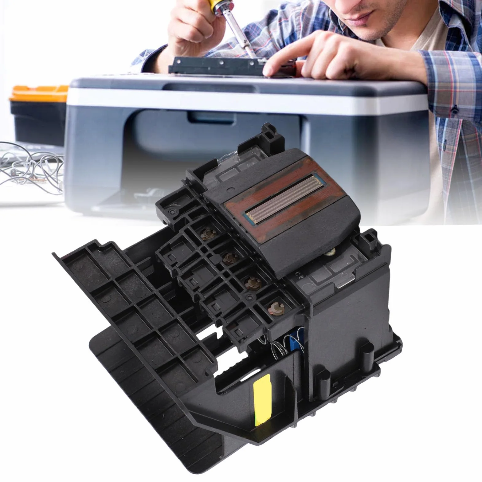 Tbest Tête D'Impression Officejet Pro 8600 950 951 Pièce de Remplacement pour Office Jet 8100 8600 8610 8620 8650 251Dw 251