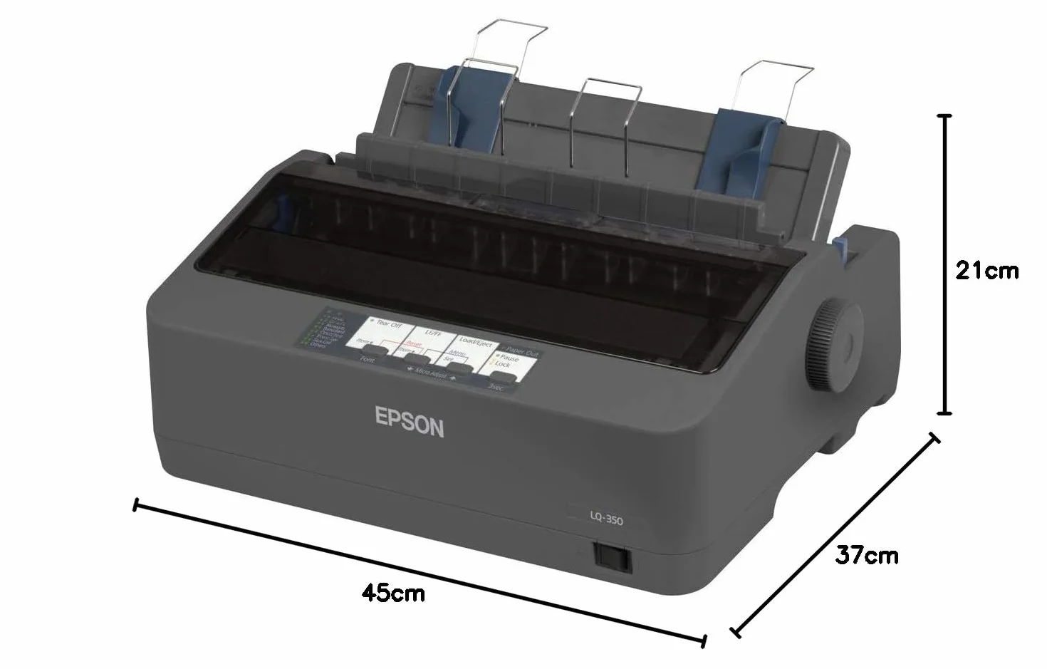 Epson LQ-350 imprimante matricielle 24-pin 347 cps