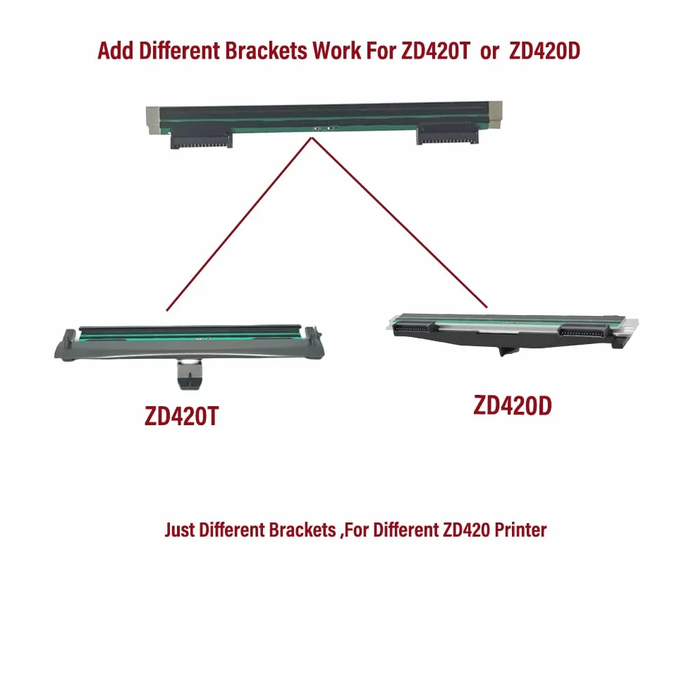 Zebra ZD621 ZD420 ZD620 Thermal Print Head 203DPI