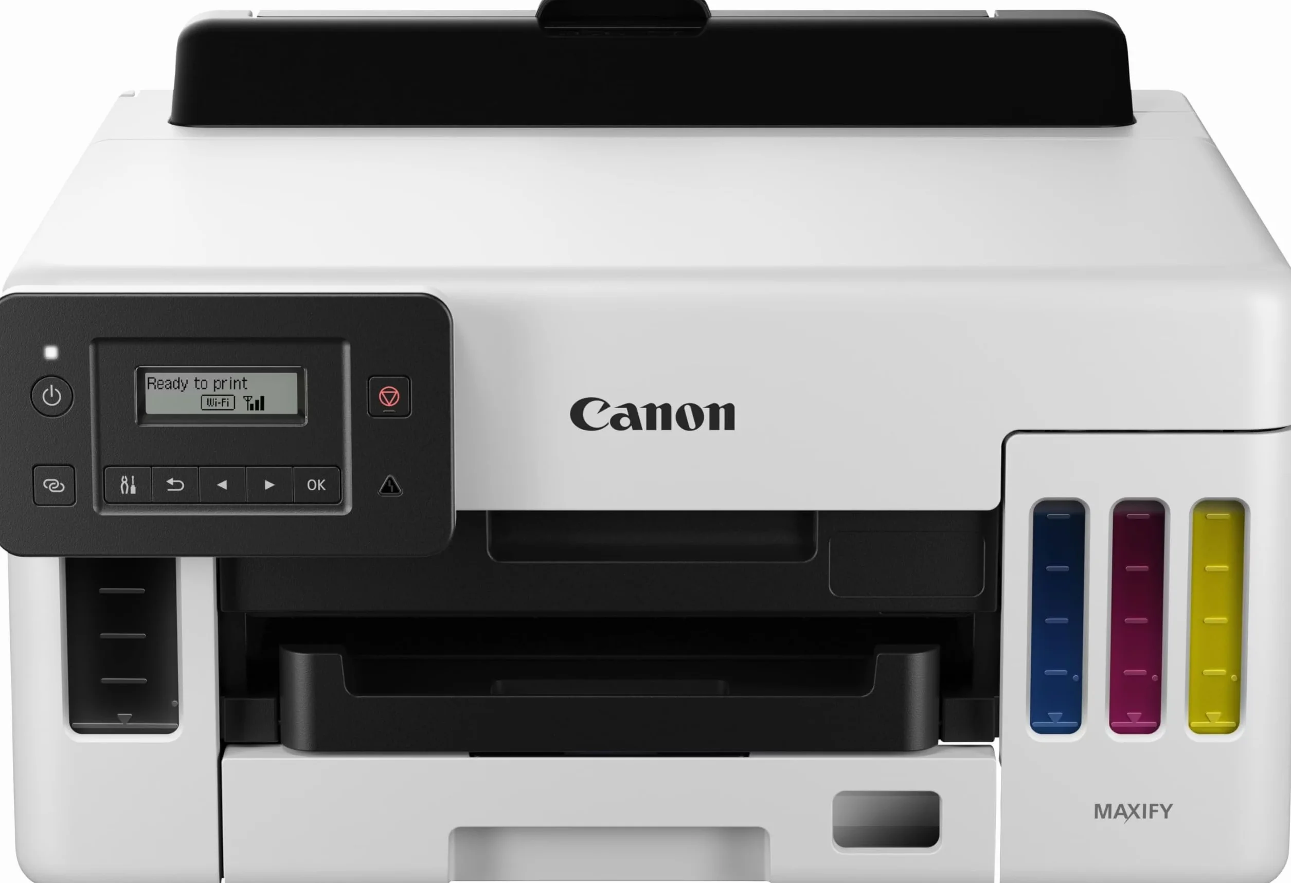 Canon MAXIFY GX5150 Imprimante à jet d'encre Wi-Fi Ethernet USB Réservoir Rechargeable Recto verso automatique LCD 15,5 ipm Couleur 24 ipm Noir