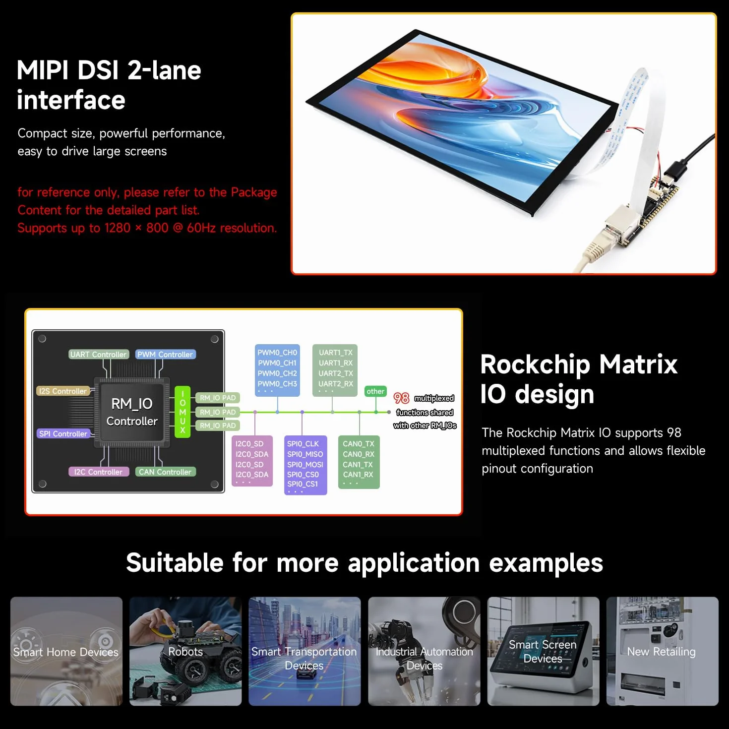 Waveshare Luck-Fox Lyra Plus RK3506G2 Linux Micro Development Board, Tripe-Core Arm Cortex-A7 and Arm Cortex-M0, Ethernet Port