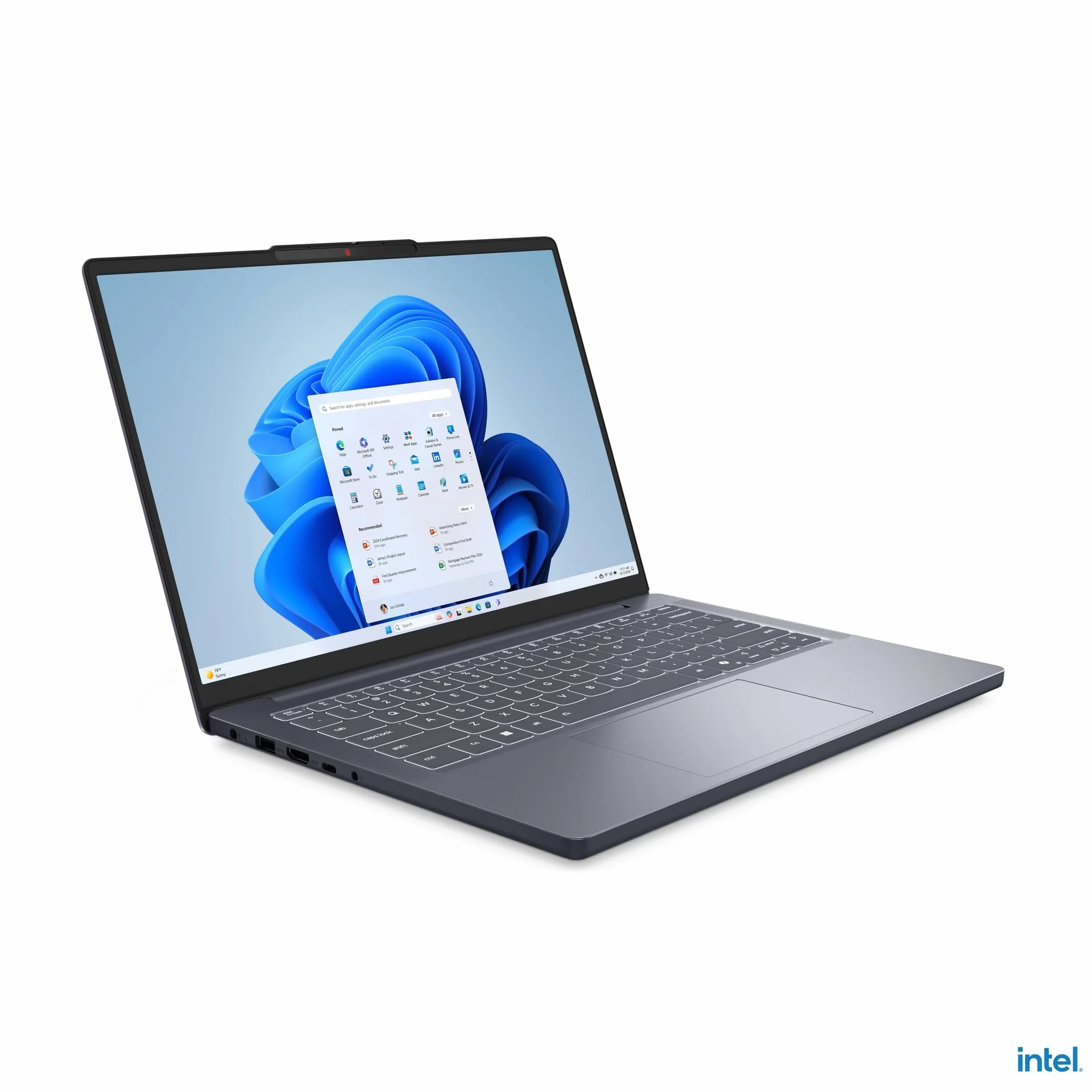 Lenovo IdeaPad Slim 3 14IRH10 Ordinateur Portable 14" WUXGA Intel Core i7-13620H RAM 16Go SSD 512Go Intel UHD Graphics Windows 11 Home Clavier AZERTY Français Gris