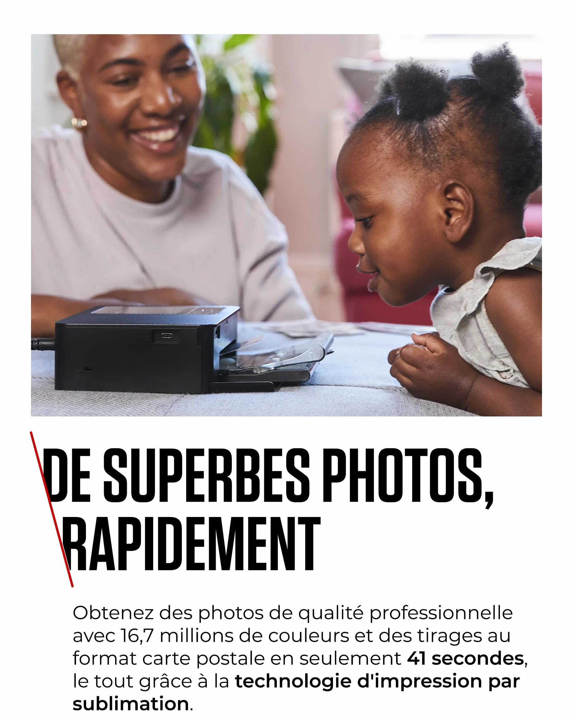 Canon SELPHY CP1500 Imprimante Photo Portable sans Fil USB-C Carte SD Blanc