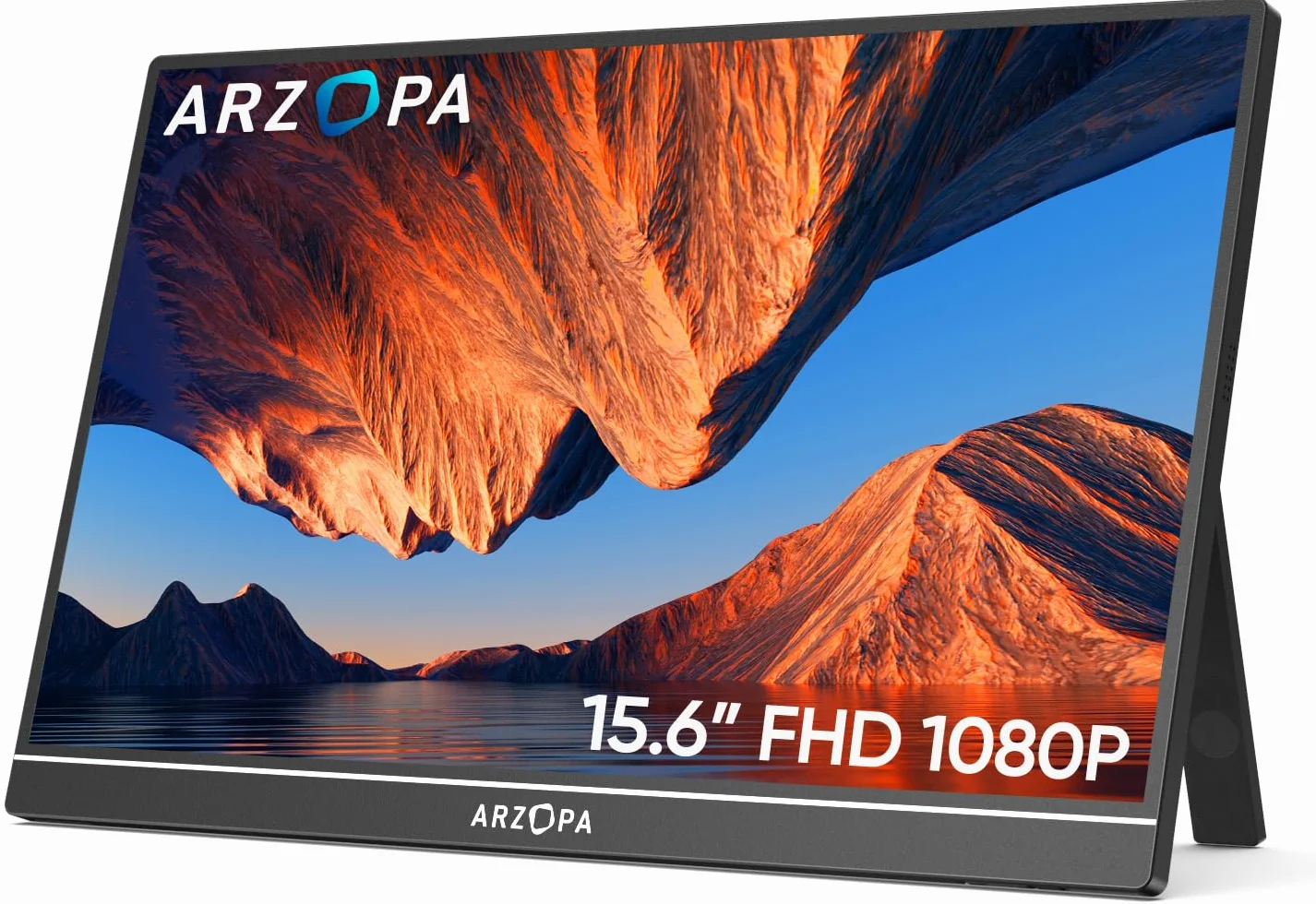ARZOPA Moniteur Portable 15,6" FHD IPS Écran Ultra Fin USB-C HDMI A1