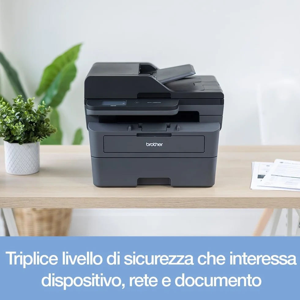 Brother DCP-L2665DW Imprimante Multifonction 3 en 1 Laser Monochrome WiFi Ethernet 34 ppm