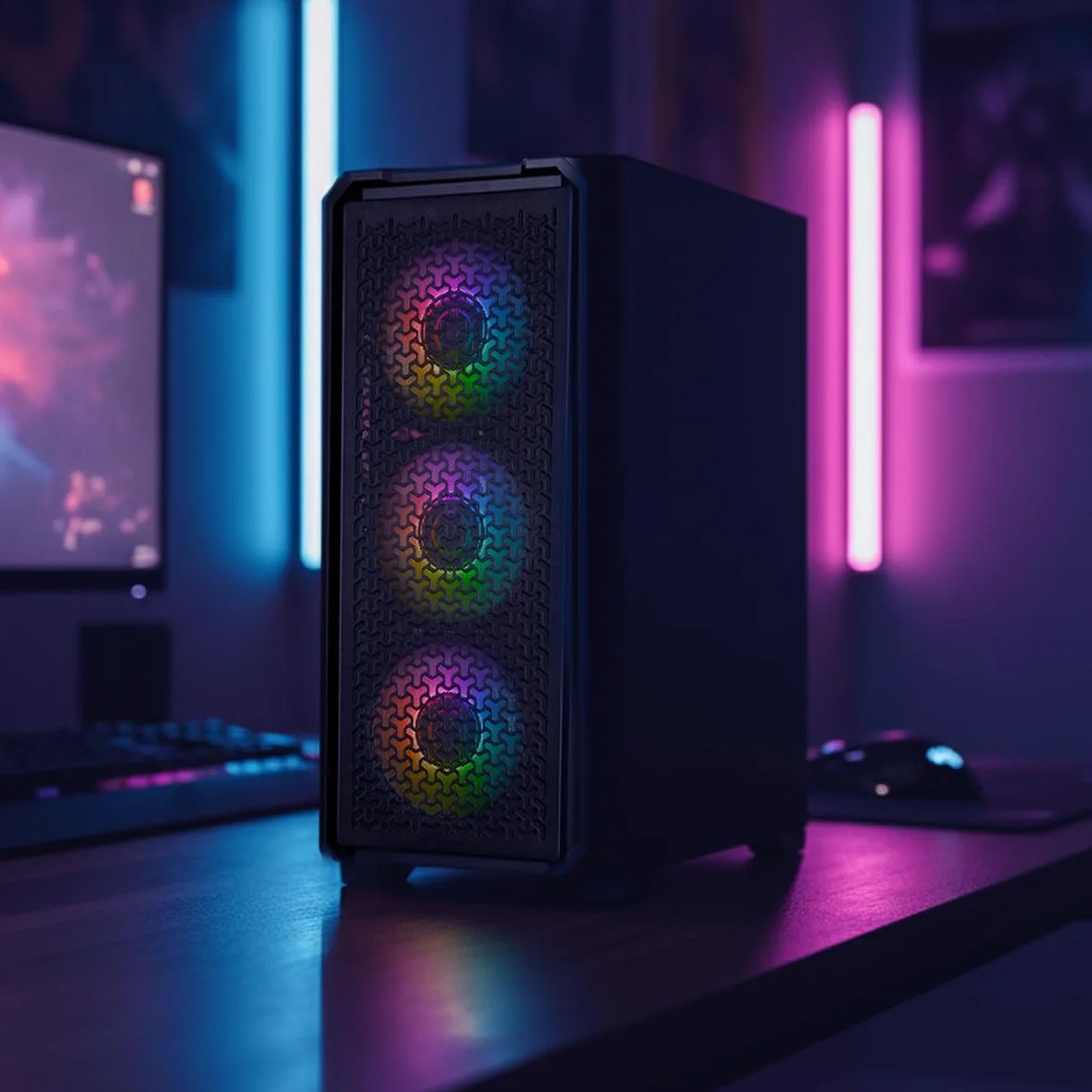 YEYIAN PC Gaming Intel Core Ultra 5 225F 4,9 GHz Nvidia GeForce RTX 5060 8 Go GDDR7 32 Go DDR5 1 To SSD WiFi 6 Win 11 Pro