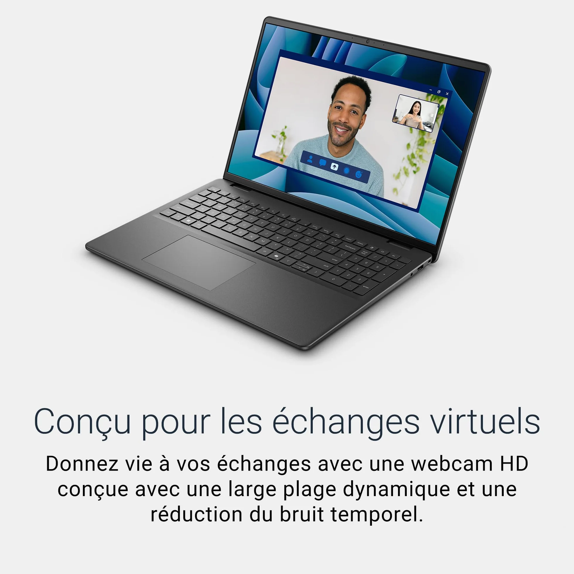 Dell 16 Laptop FHD+ Intel Core 7 16GB DDR5 RAM 1TB SSD Windows 11 Home AZERTY Keyboard Carbon Black