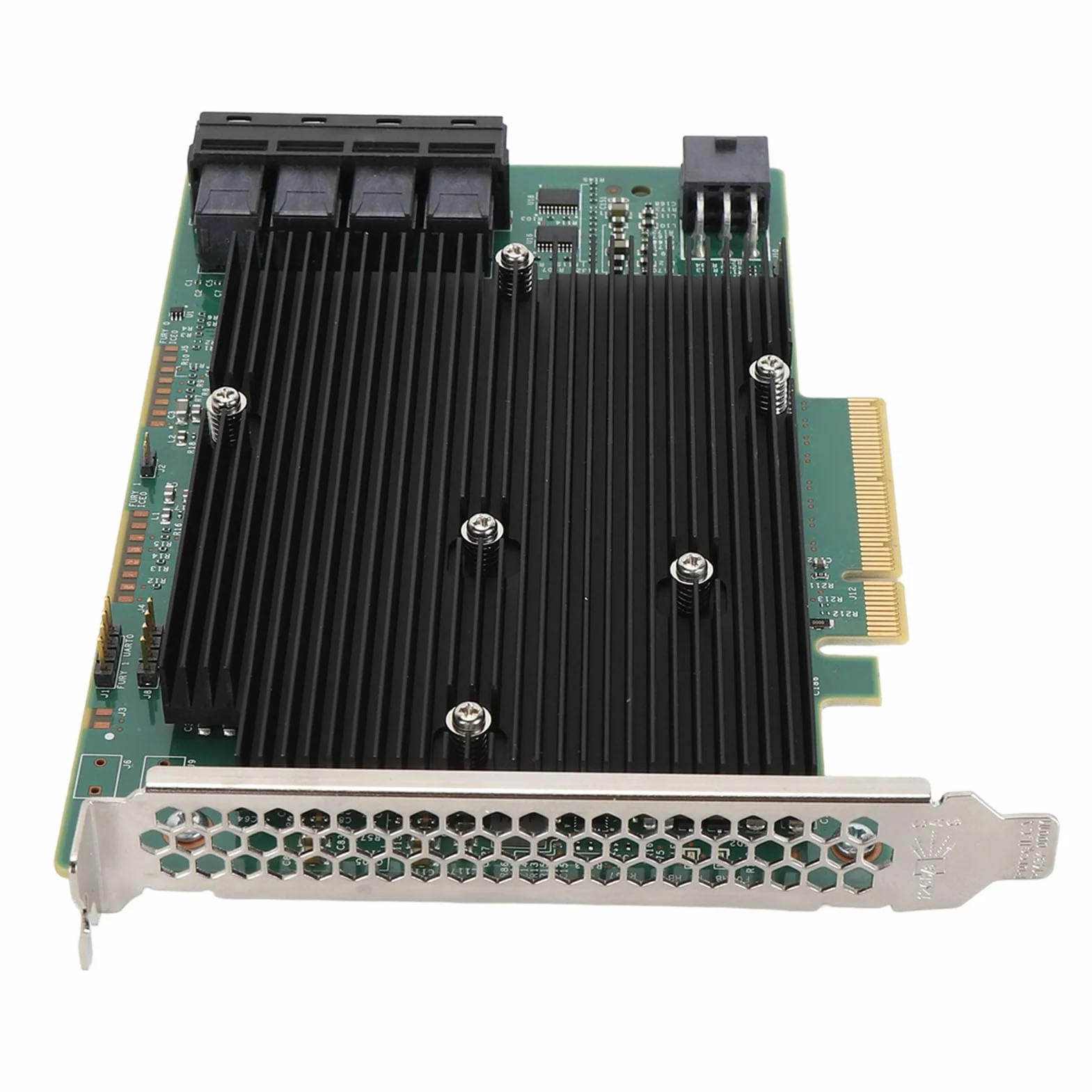 LSI 9300 16i Carte HBA 12 Gbps 16 Port SAS PCIe Contrôleur pour Serveurs