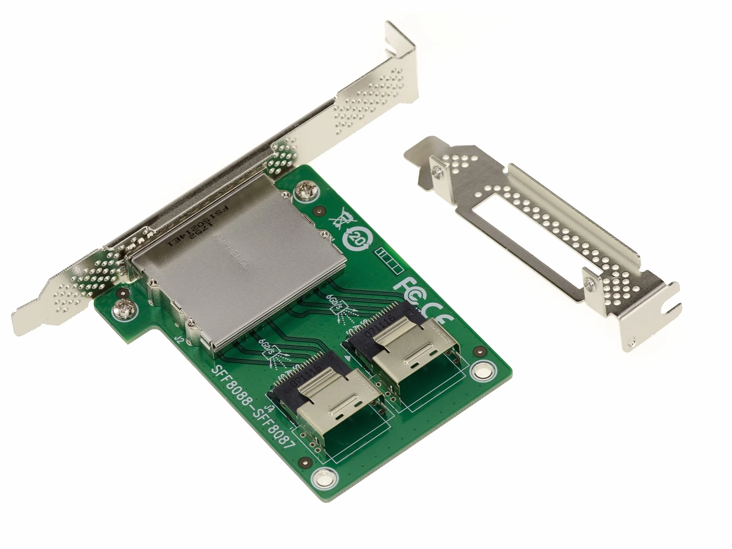 KALEA-INFORMATIQUE Adaptateur MiniSAS SFF-8088 vers SFF-8087
