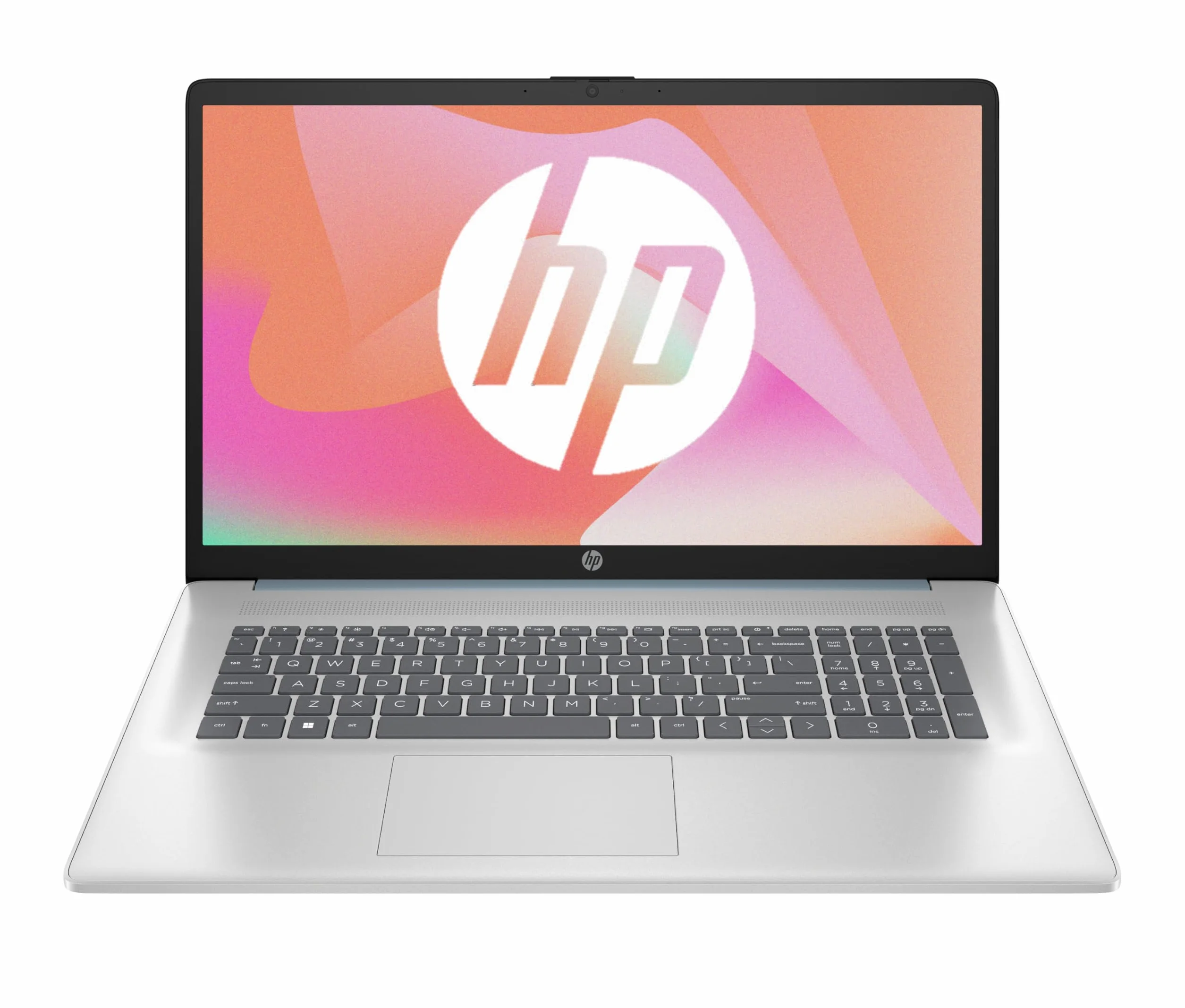 HP 17-cn3002sf Ordinateur Portable 17,3" HD+, Intel Core i3-N305, 8 Go RAM, 512 Go SSD, Intel UHD Graphics, Windows 11, Argent, Clavier AZERTY