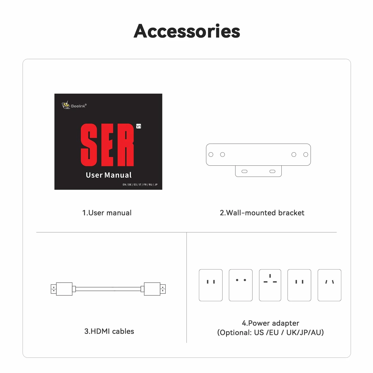 Beelink SER3 Mini PC AMD Ryzen 3 3200U 8Go RAM DDR4 480Go SSD 1000M LAN WiFi6 4K Triple Display
