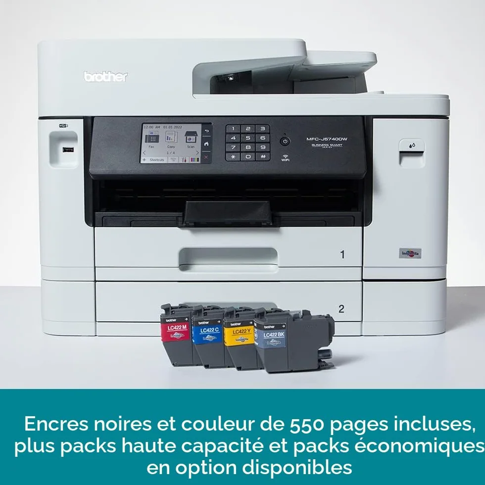 Brother MFC-J5740DW A3 Inkjet Wireless All-in-One Printer 1200x4800 DPI