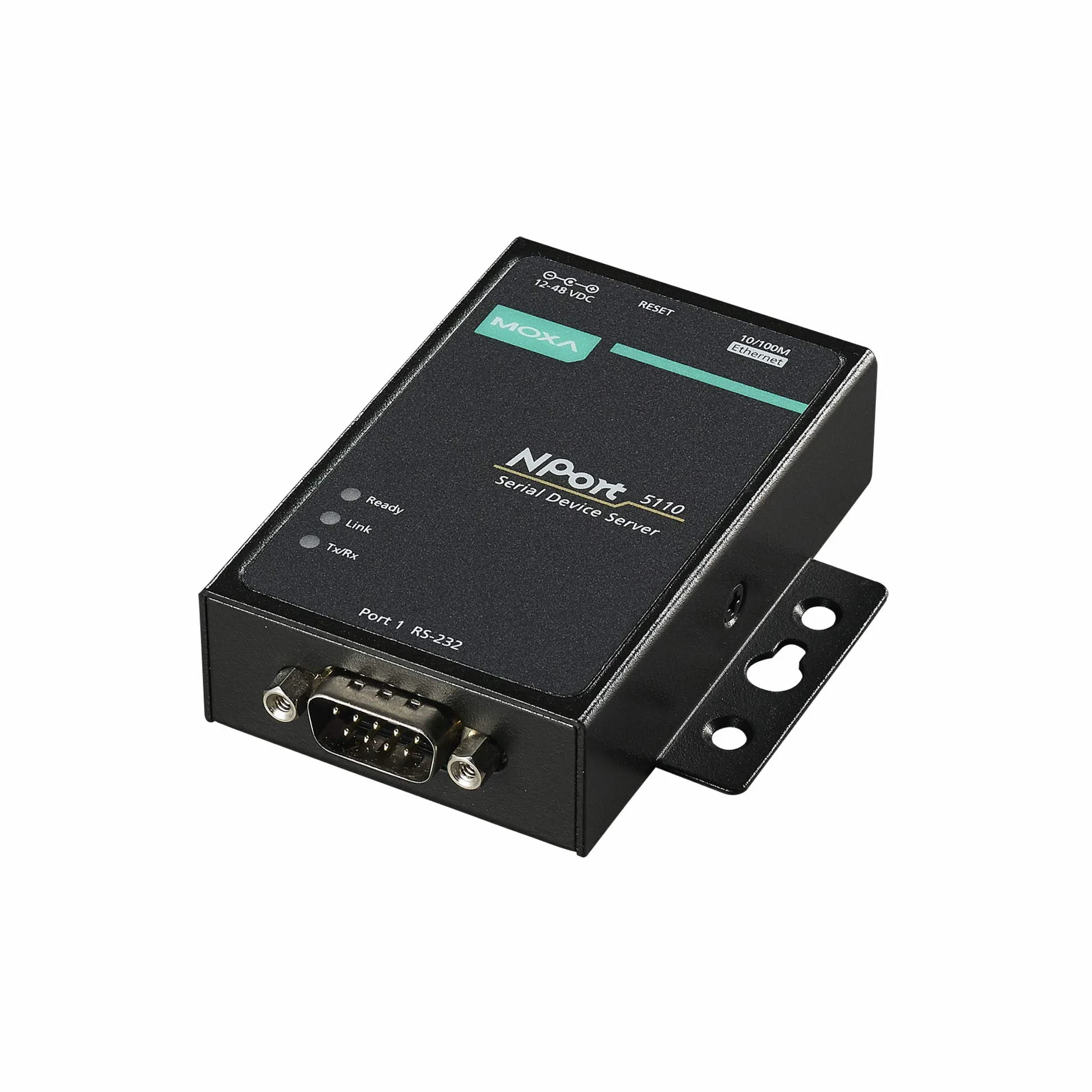 MOXA NPort 5110 Serial Device Server RS232 DB9 Ethernet 10/100