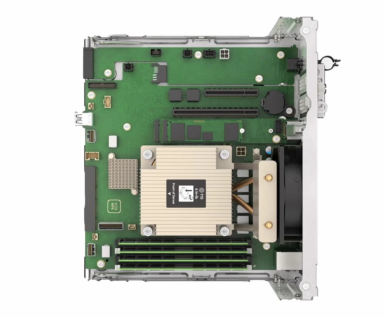 HPE ProLiant MicroServer Gen11 Serveur Intel Xeon E-2434 3,4 GHz 16 Go DDR5-SDRAM 180 W