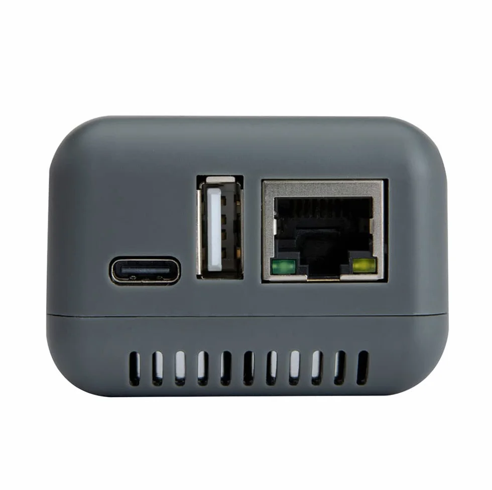 Mini serveur d'impression réseau WIFI pour imprimante USB Gris