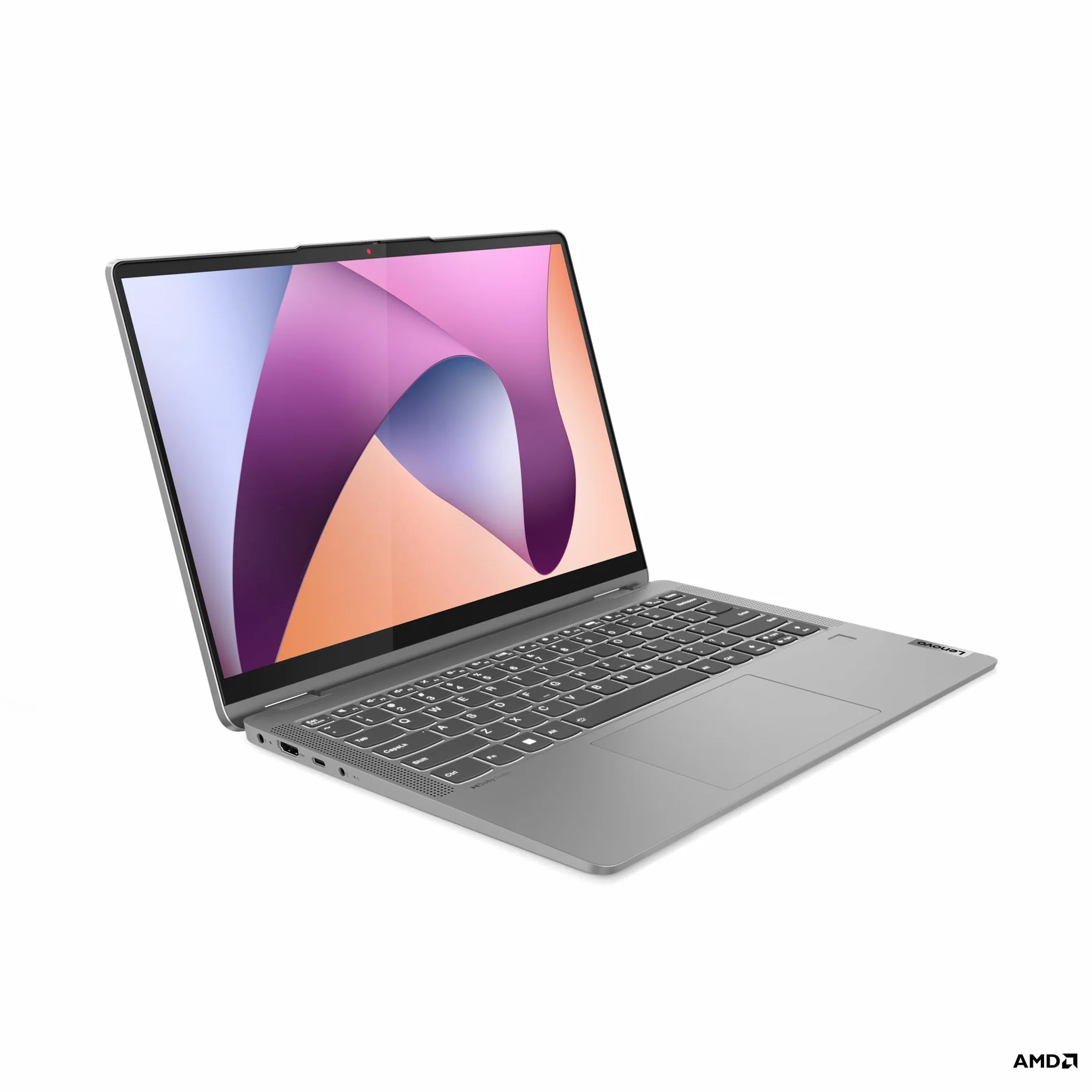 Lenovo IdeaPad Flex 5 14ABR8 Ordinateur Portable 14" WUXGA Tactile AMD Ryzen 7 5825U RAM 16Go SSD 512Go AMD Radeon Graphics Windows 11 Home Clavier AZERTY Français Gris