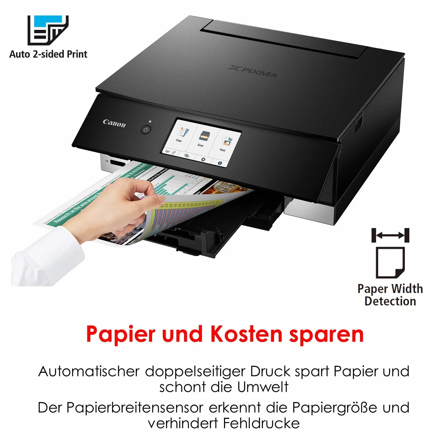 Canon PIXMA TS8350 Noir Imprimante Jet d'Encre